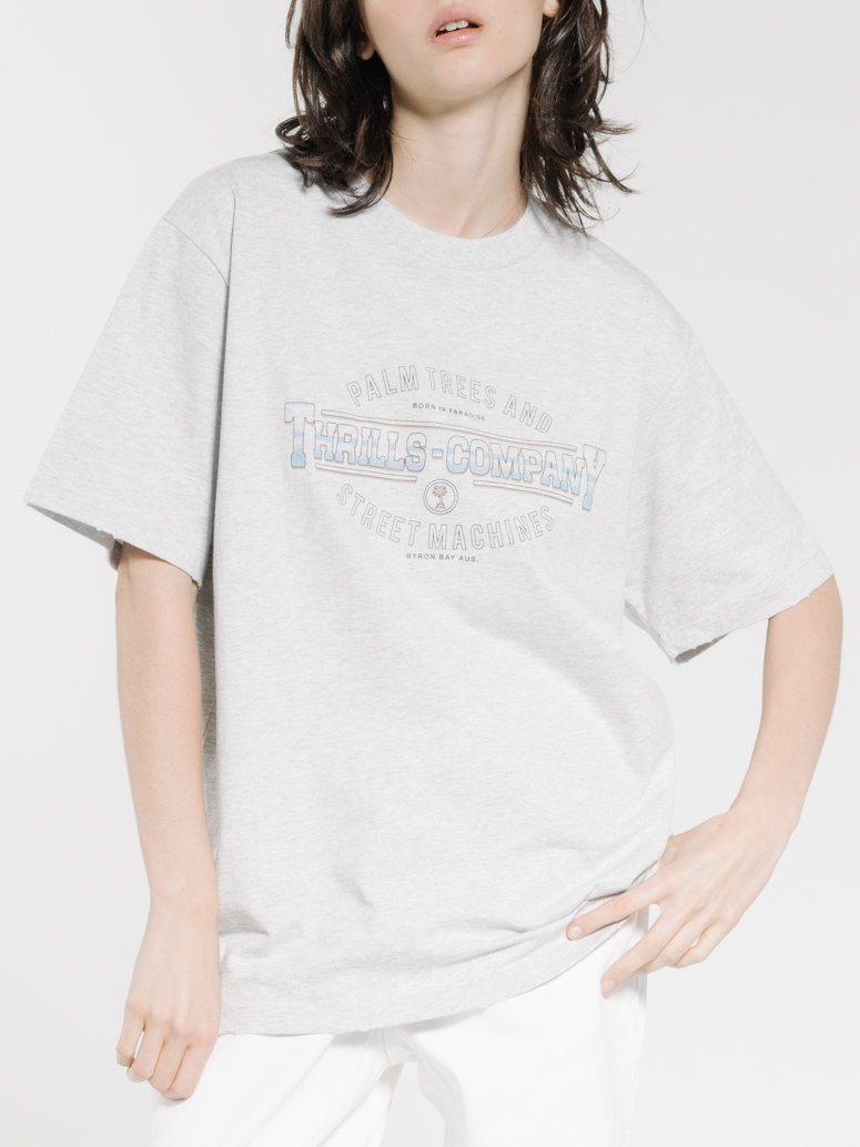 Diversion Merch Fit Tee - Snow Marle