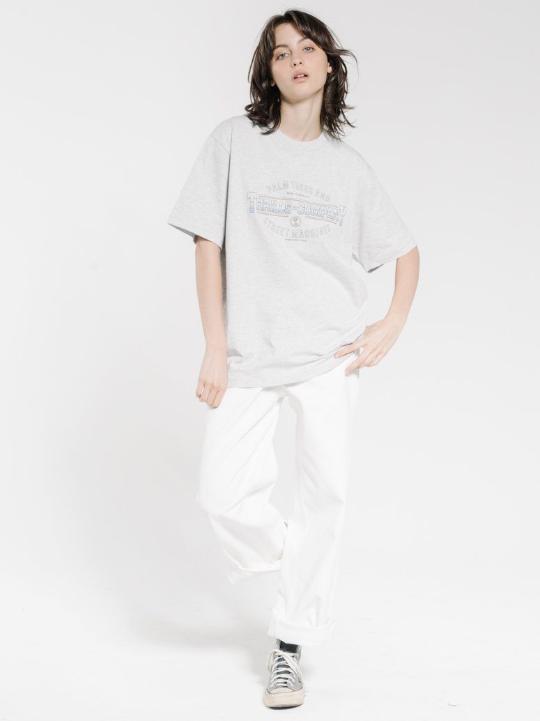 Diversion Merch Fit Tee - Snow Marle