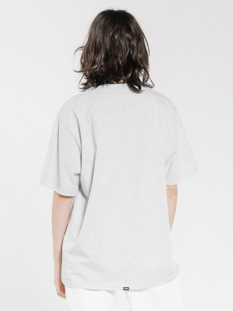 Diversion Merch Fit Tee - Snow Marle