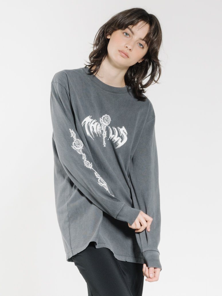 Hard Fast Loud Merch Fit LS Tee - Merch Black