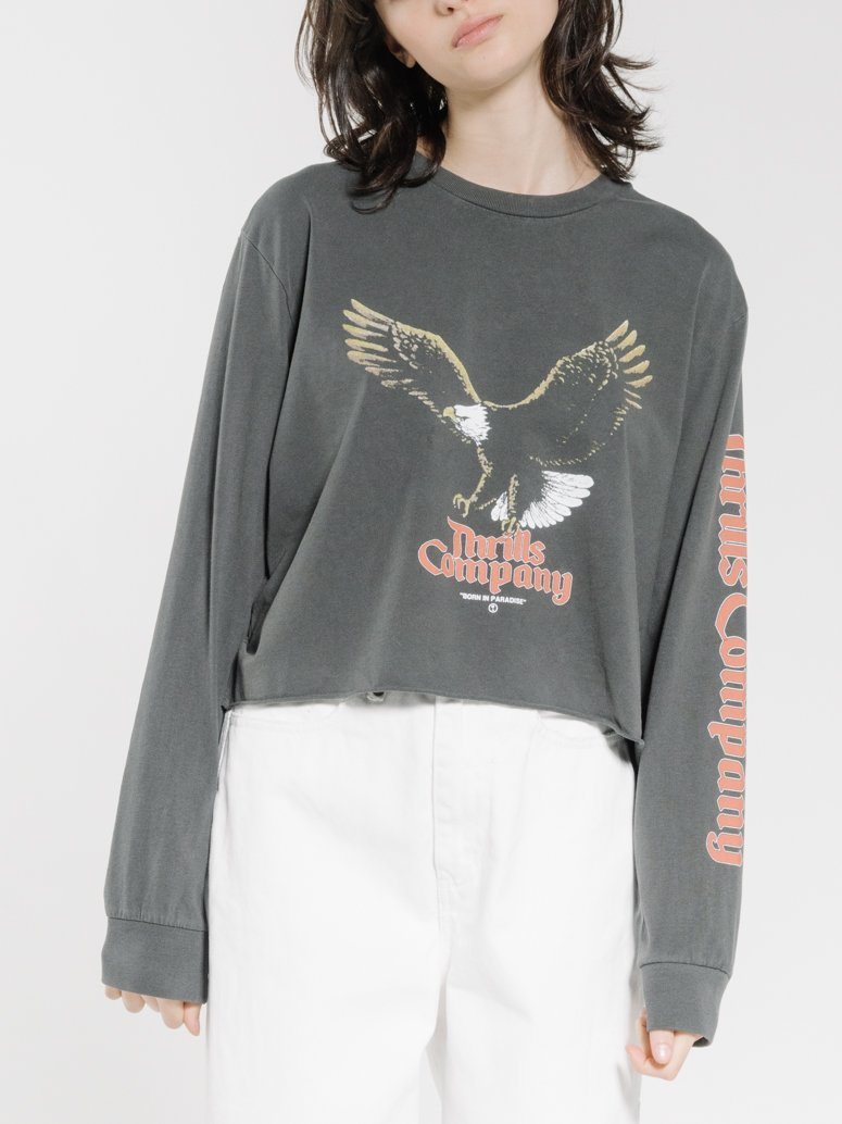 Rapture Merch Fit LS Tee - Merch Black