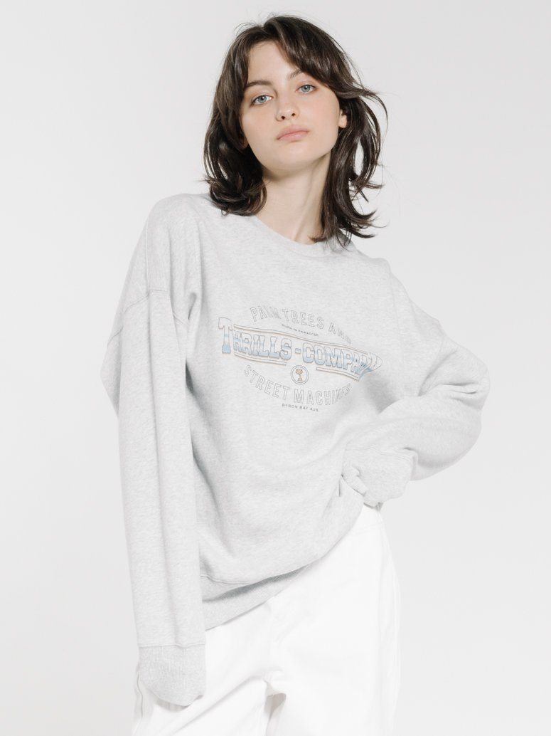 Diversion Slouch Crew - Snow Marle