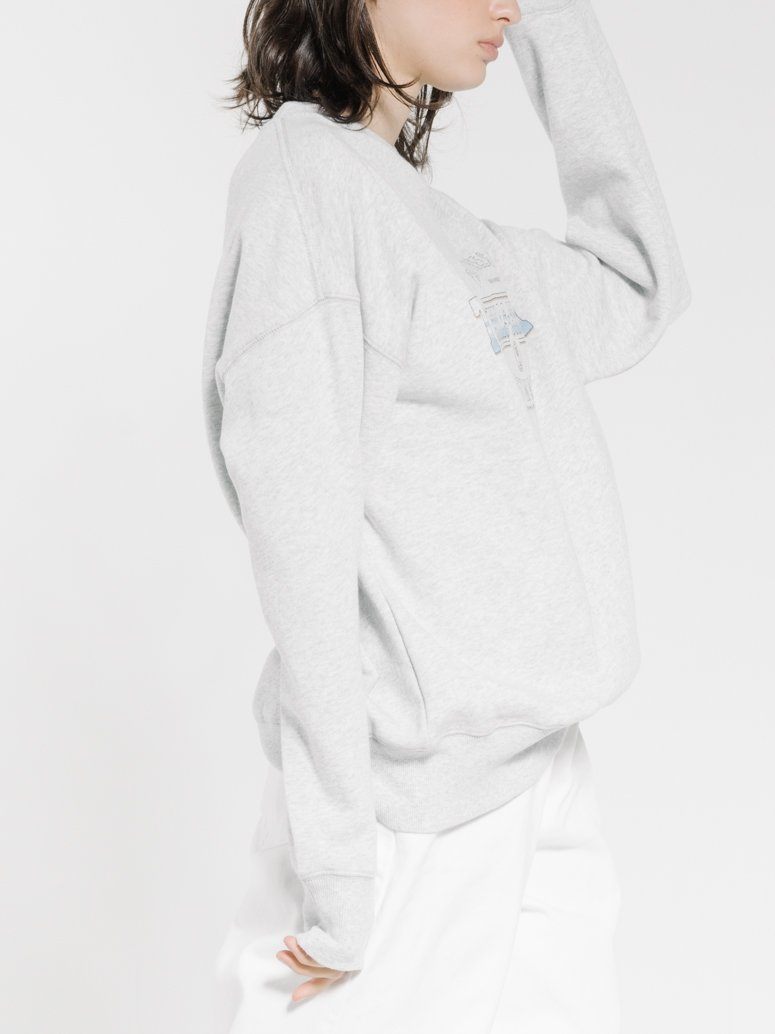 Diversion Slouch Crew - Snow Marle