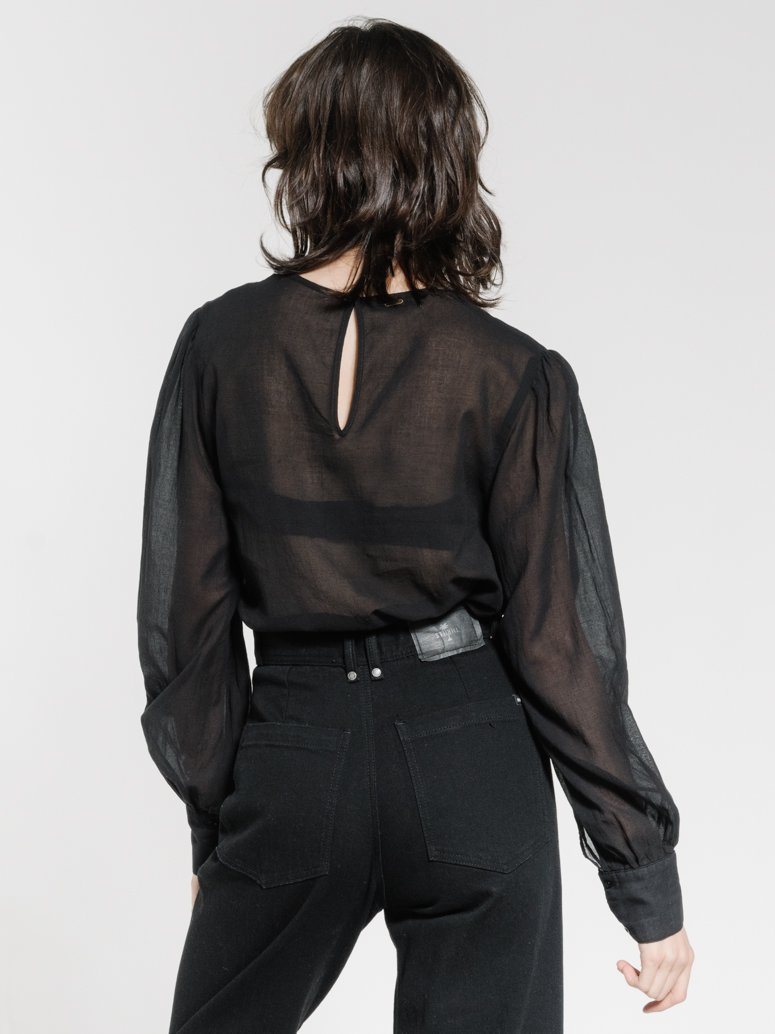 Refrain Blouse - Black