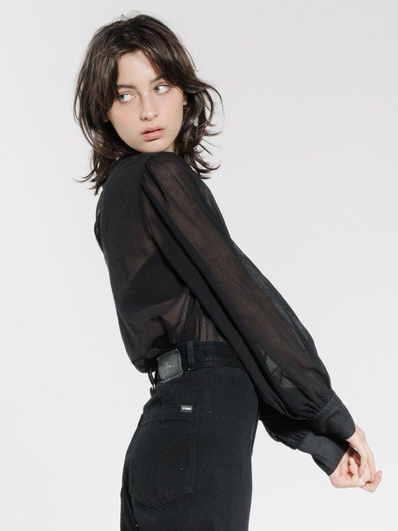Refrain Blouse - Black