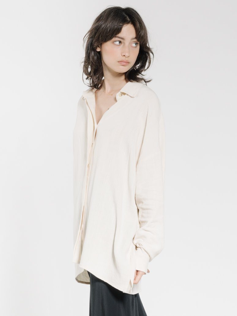 Olive Shirt - Ivory