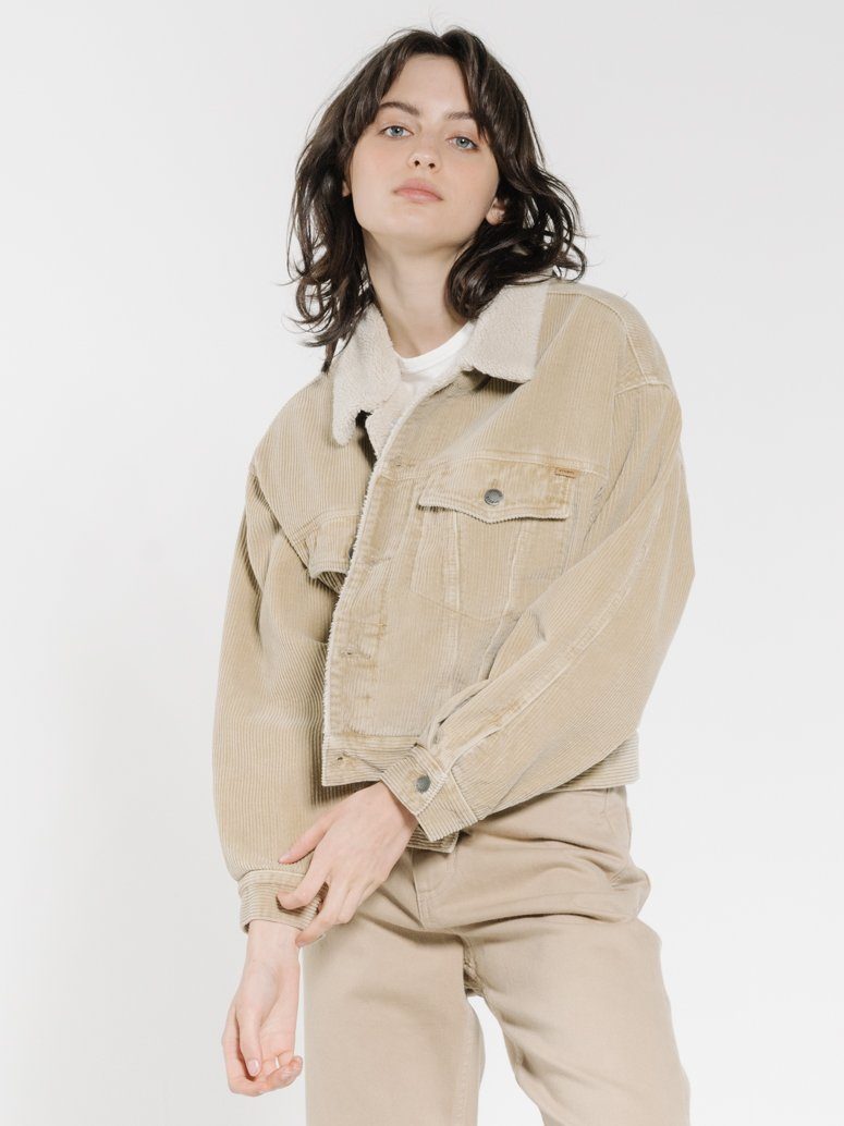 Jodie Cord Jacket - Sand