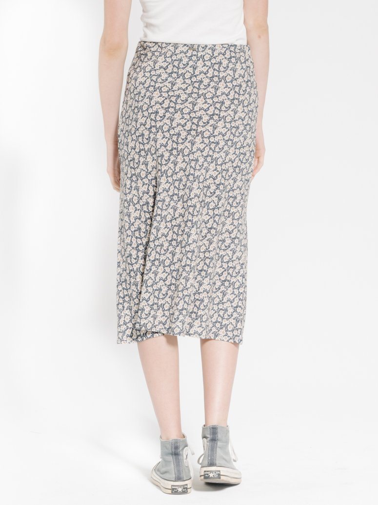 Arnica Bias Skirt - Navy