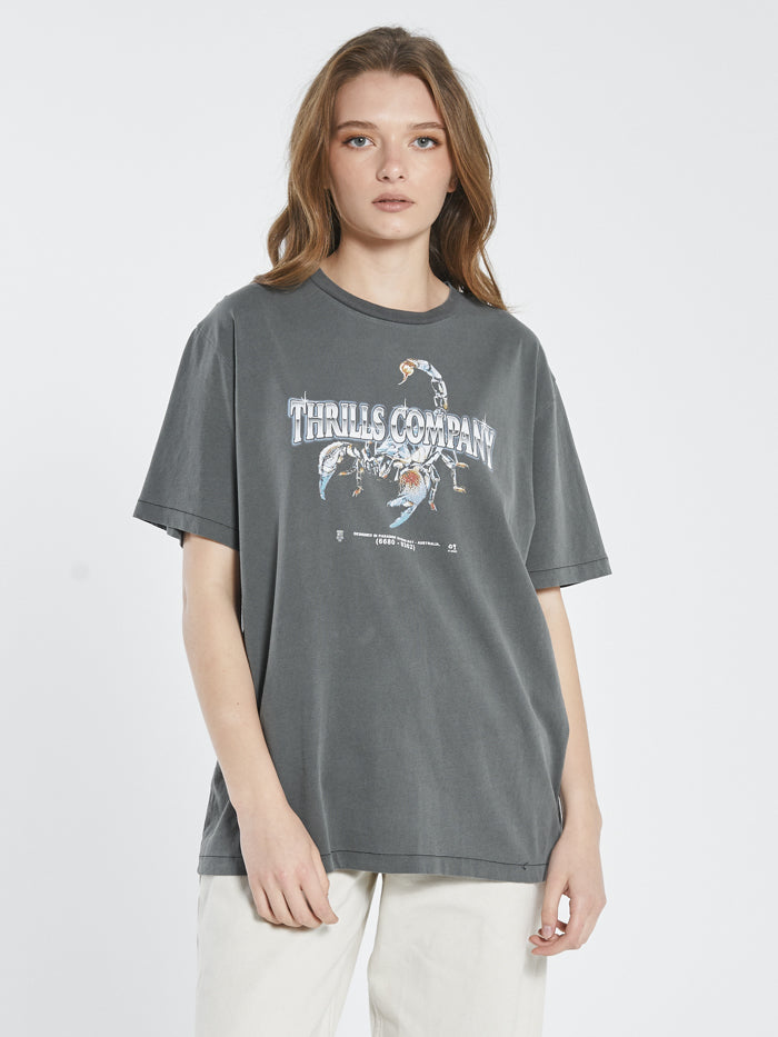 Chrome Scorpion Merch Fit Tee - Merch Black