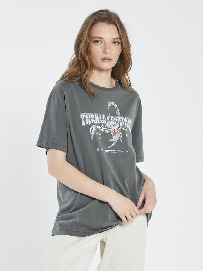 Chrome Scorpion Merch Fit Tee - Merch Black