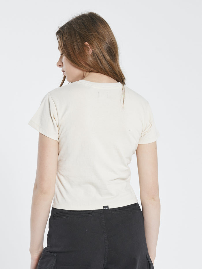 Spiritual Healing Mini Tee - Unbleached