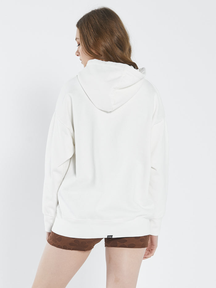 Plant Therapy Fleece Hood - Unbleached