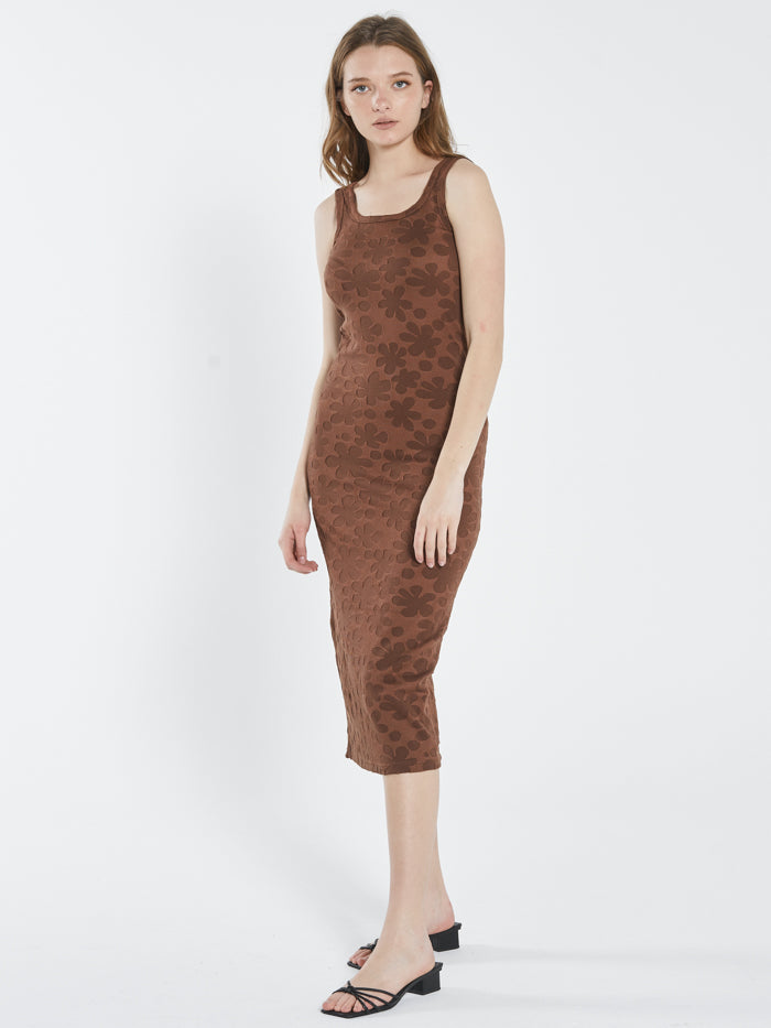 Layla Dress - Washed Cocoa