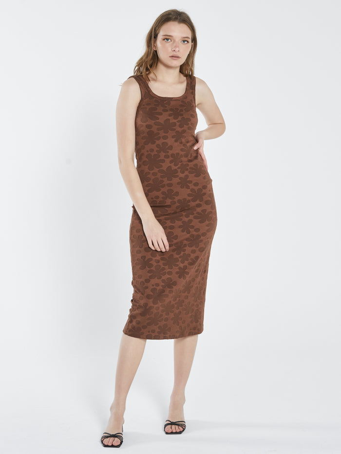 Layla Dress - Washed Cocoa