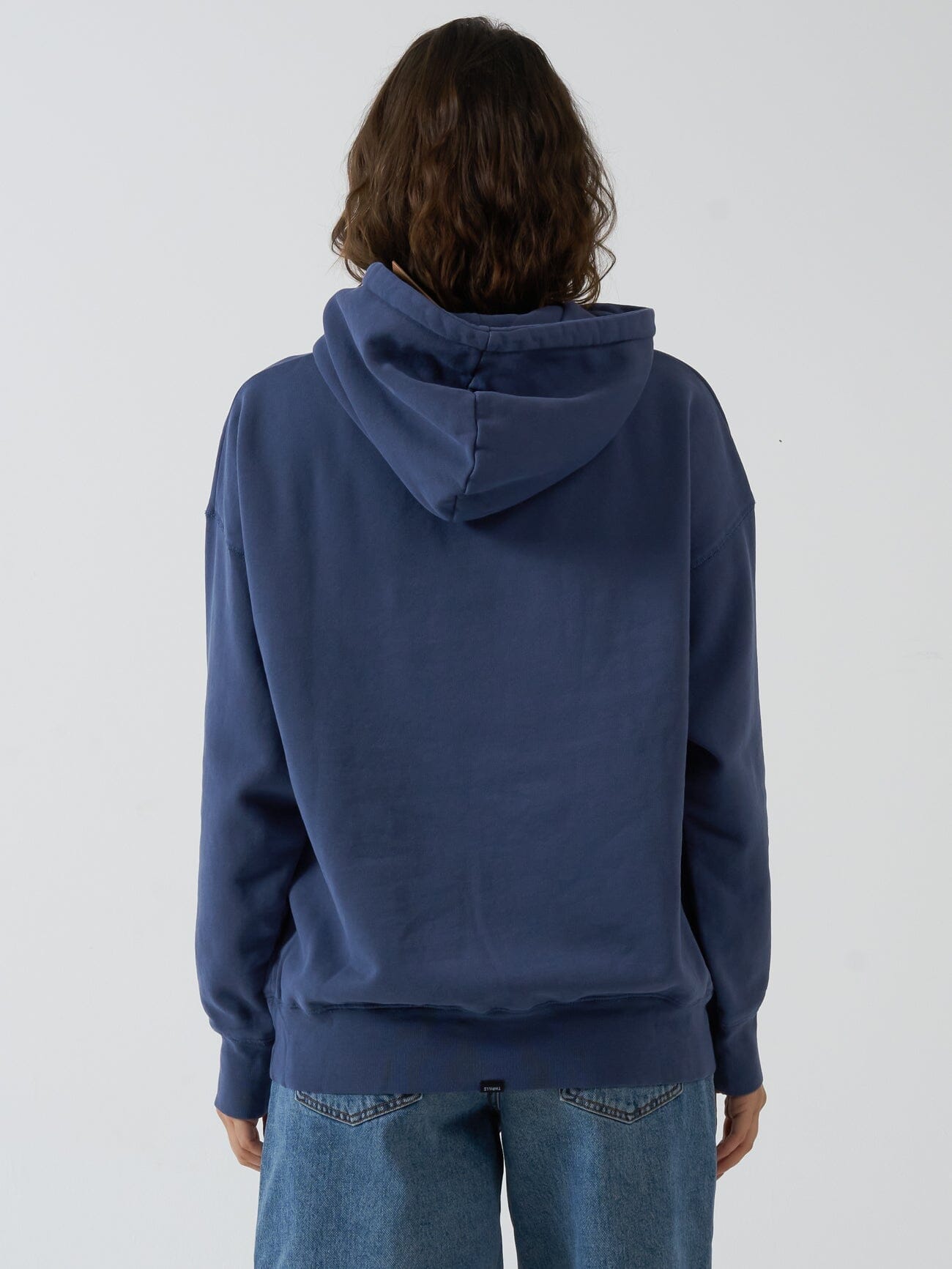 Heavy Strength Fleece Hood - Vintage Navy