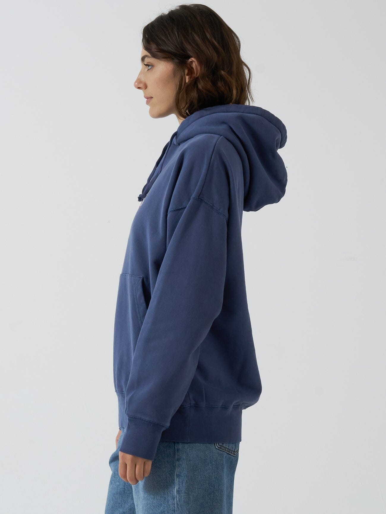 Heavy Strength Fleece Hood - Vintage Navy