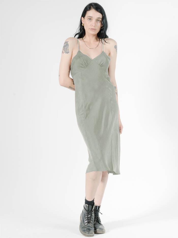 Chateau Slip Dress - Desert Sage