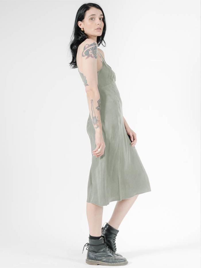 Chateau Slip Dress - Desert Sage