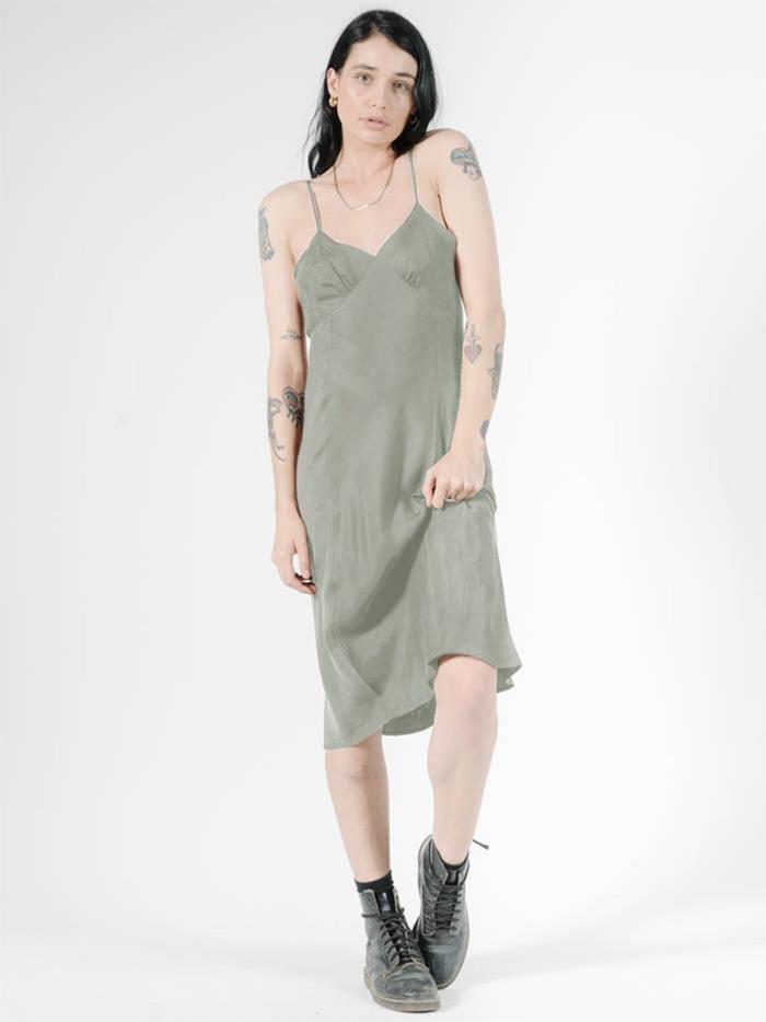 Chateau Slip Dress - Desert Sage