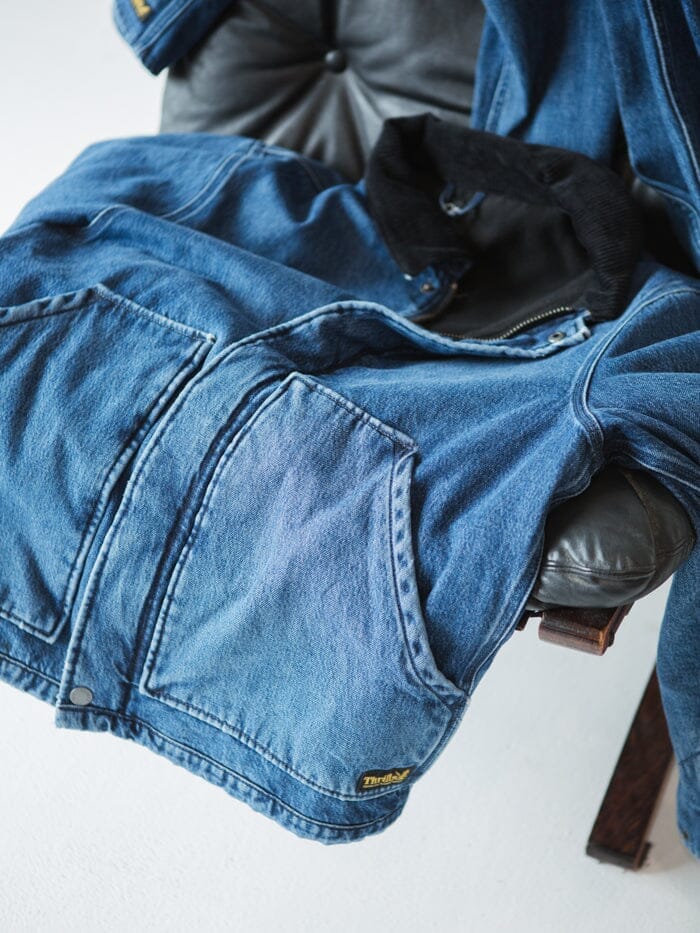 Thrills Union Jacket - Worn In Blue