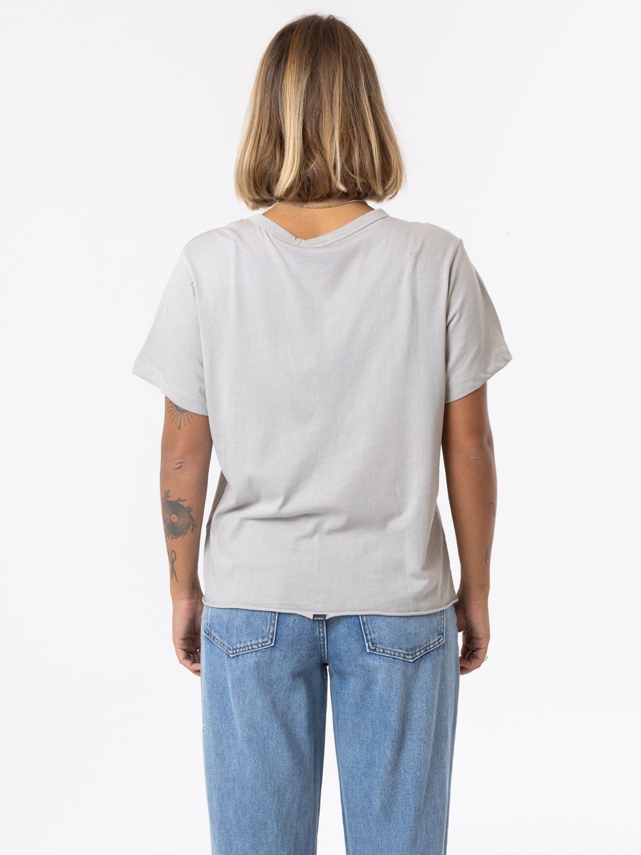 Minimal Thrills Relaxed Tee - Oyster Grey