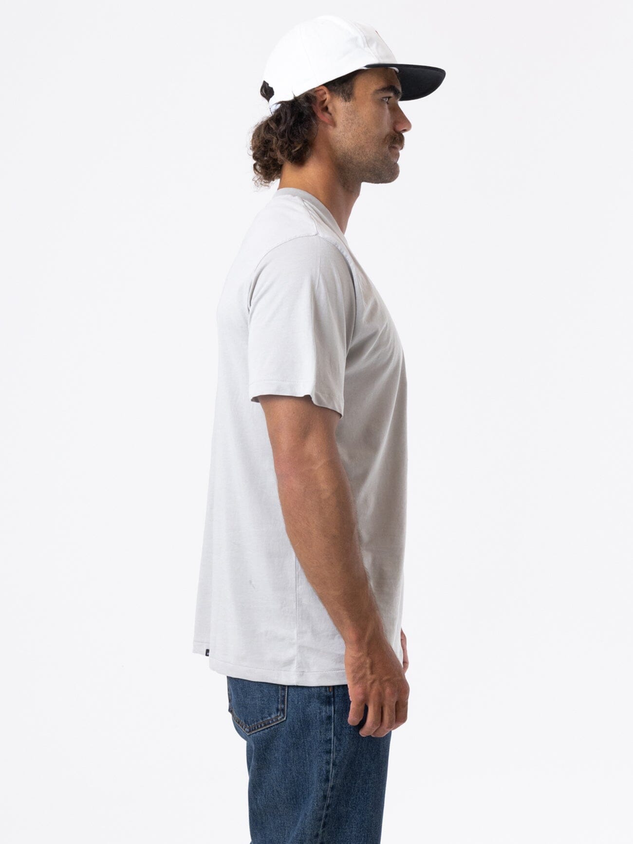 Minimal Thrills Merch Fit Tee - Oyster Grey