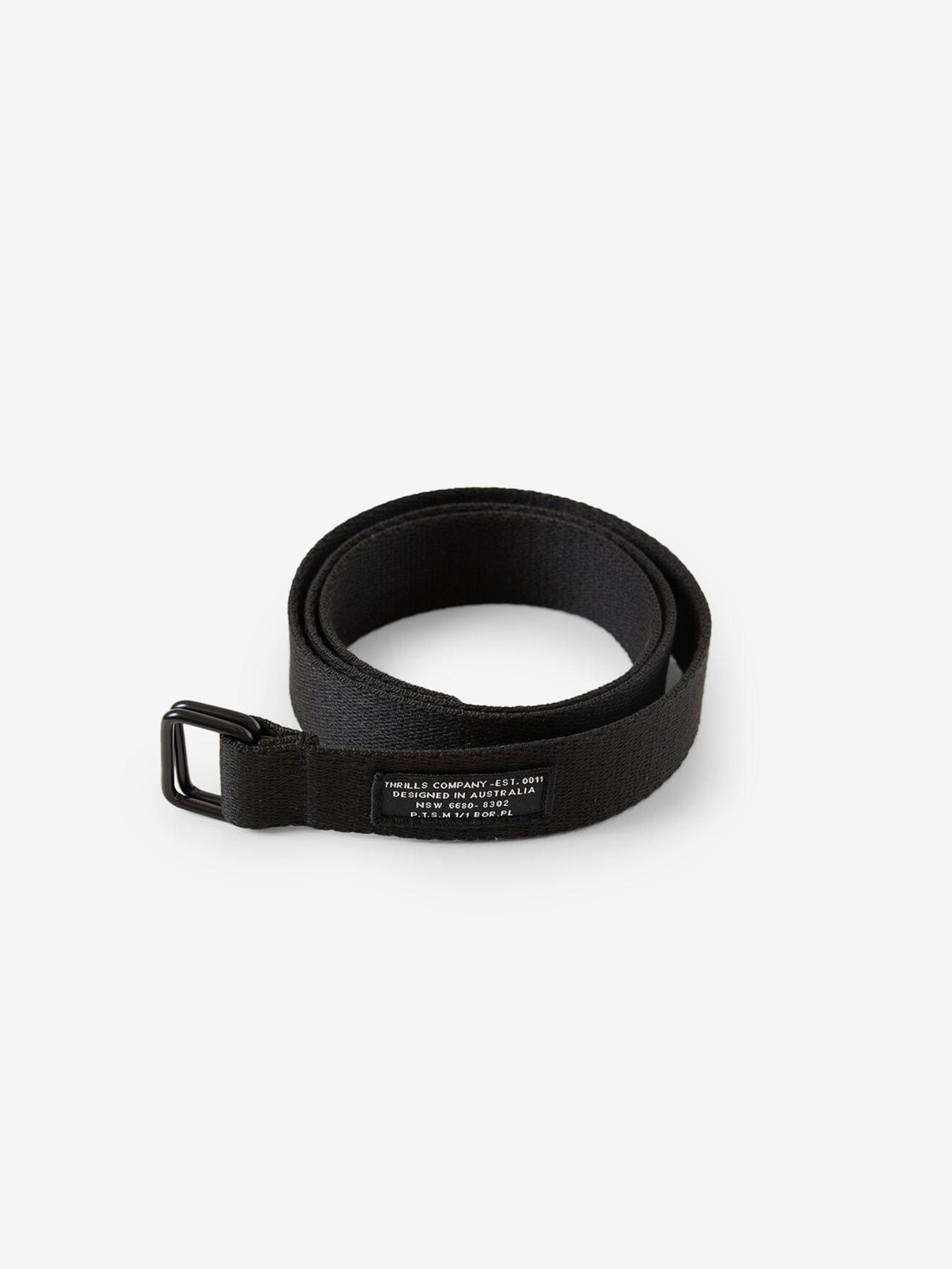 Minimal Thrills Belt - Black