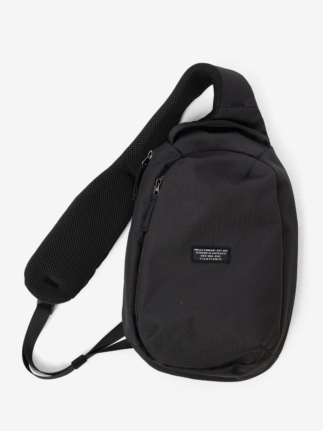 Minimal Thrills Sling Bag - Black