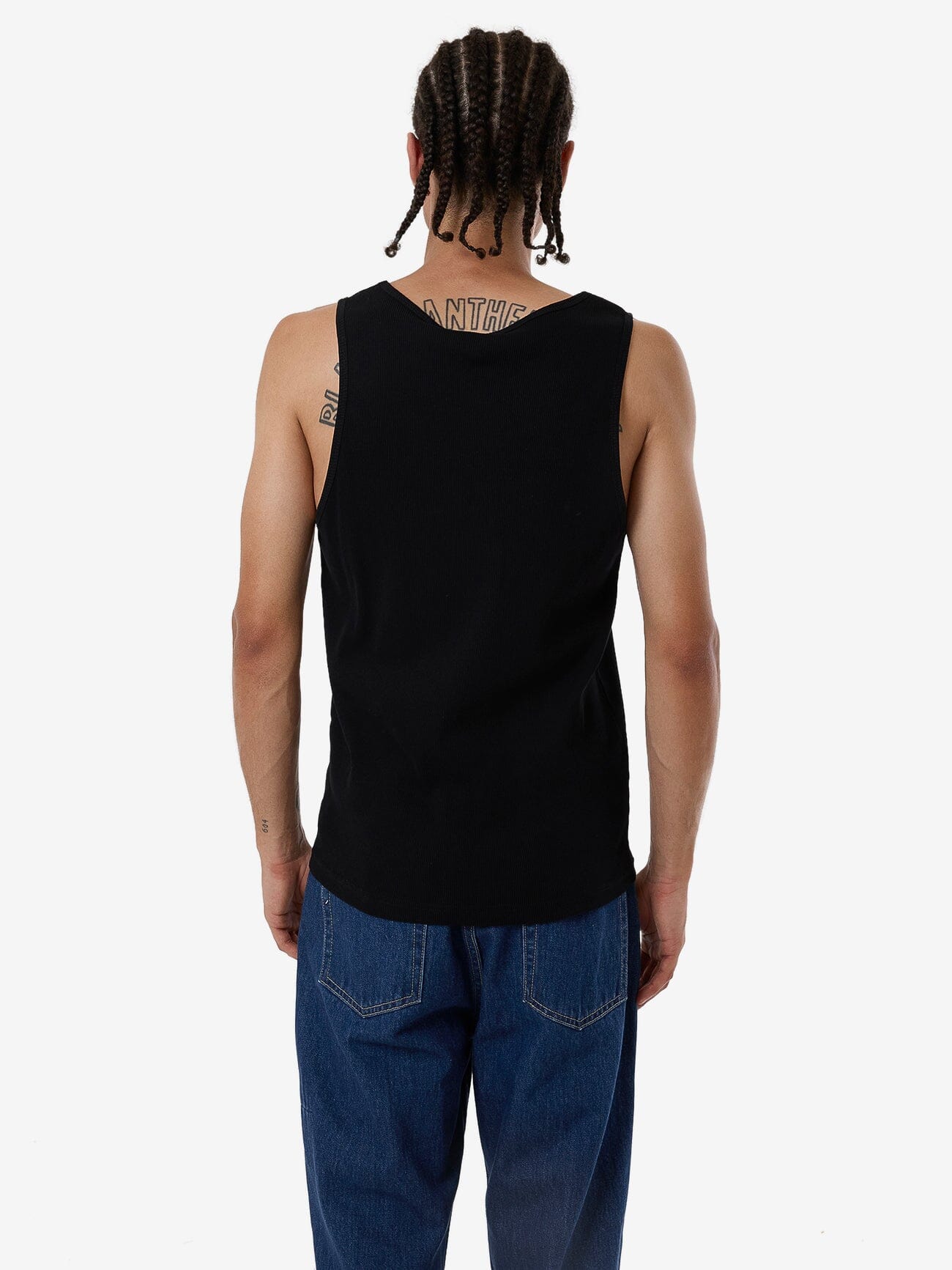 Endless Rib Tank - Black