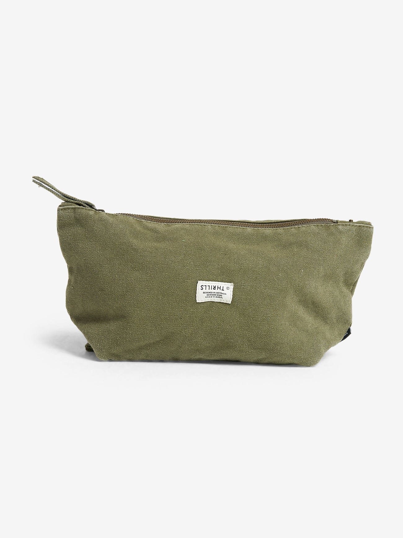 Reason Wash Bag - Army Green