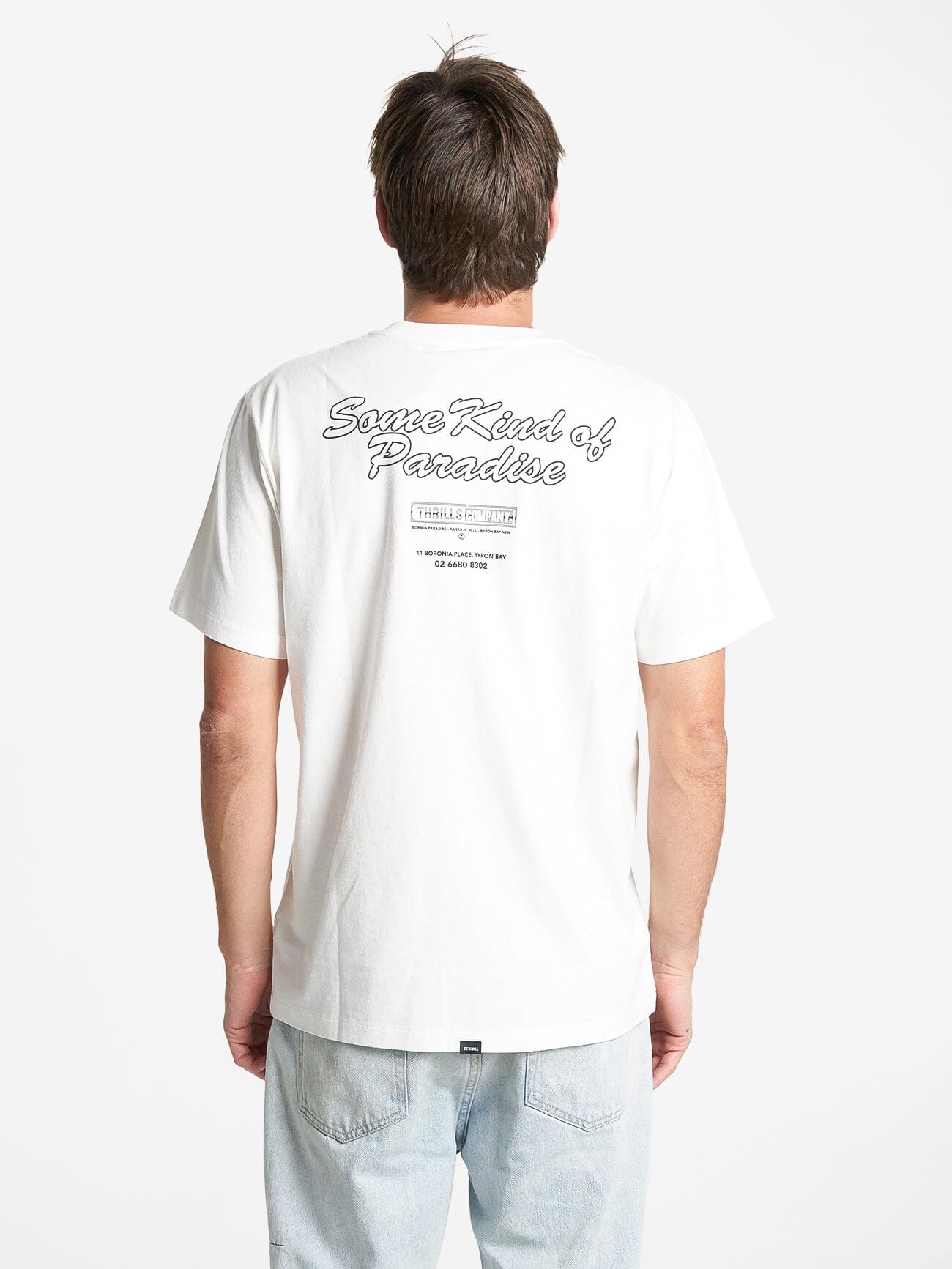 Destination Merch Fit Tee - Dirty White