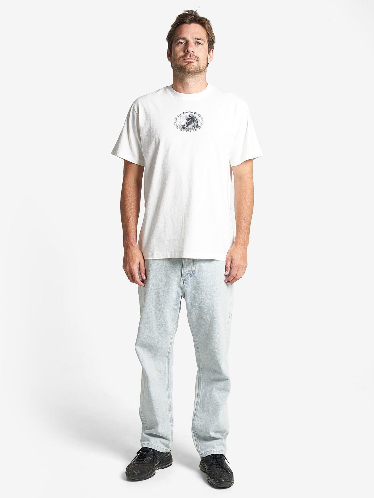 Destination Merch Fit Tee - Dirty White