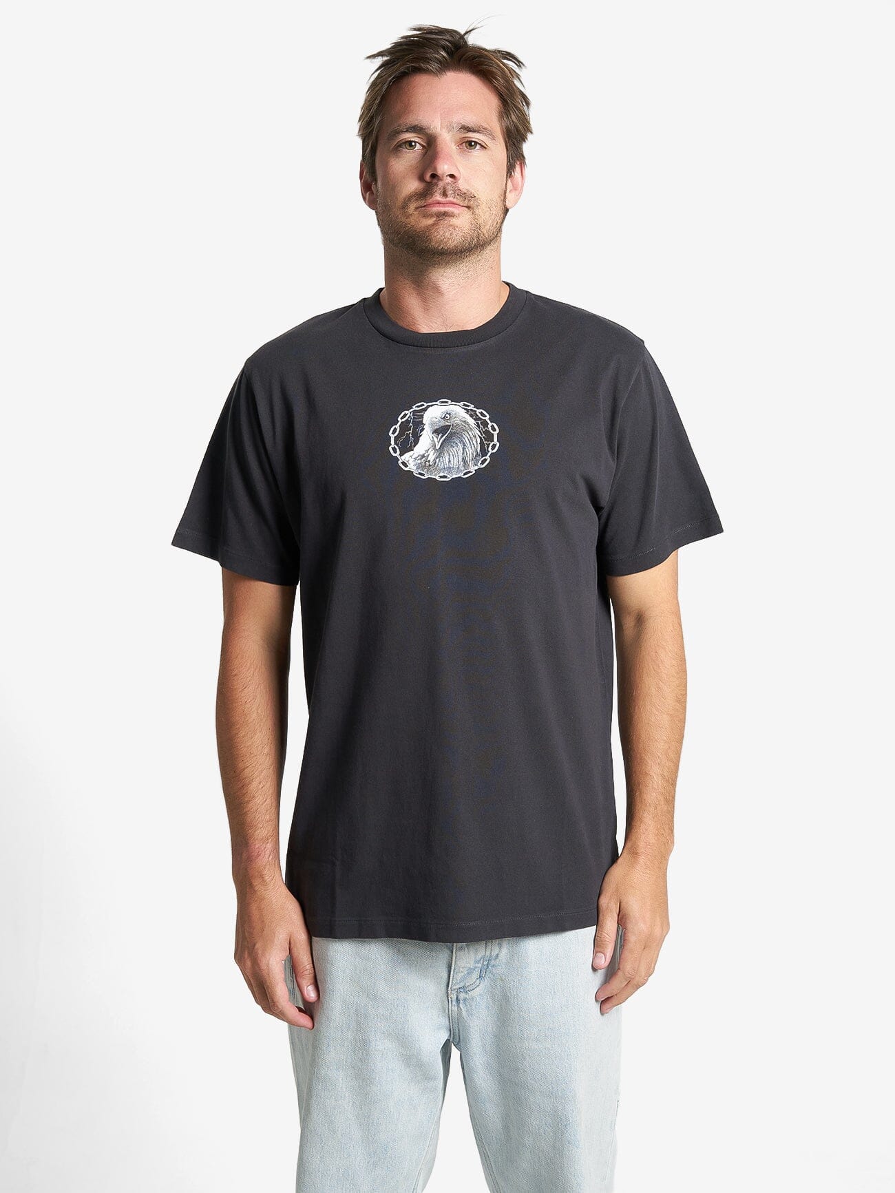 Destination Merch Fit Tee - Washed Black