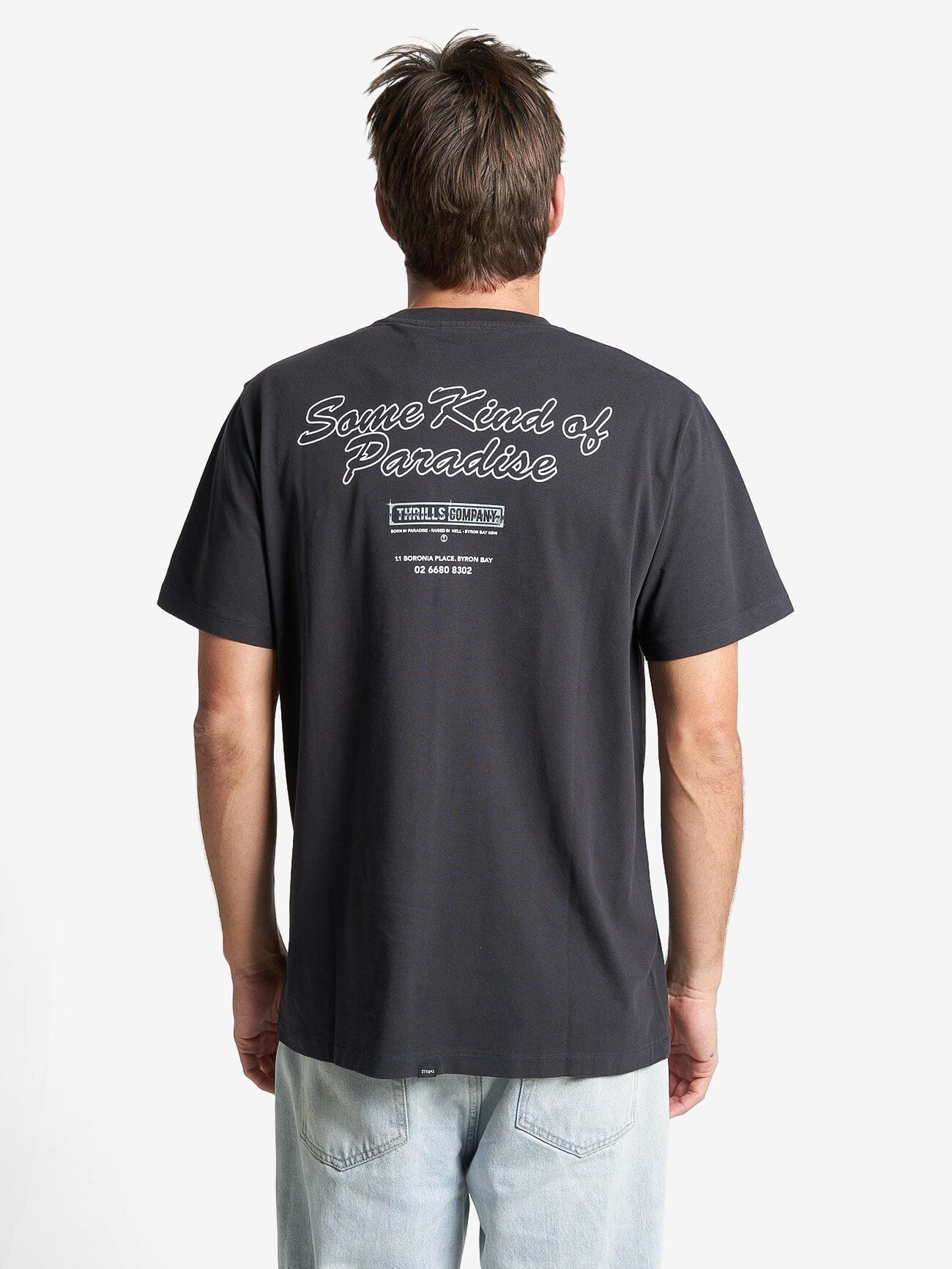 Destination Merch Fit Tee - Washed Black