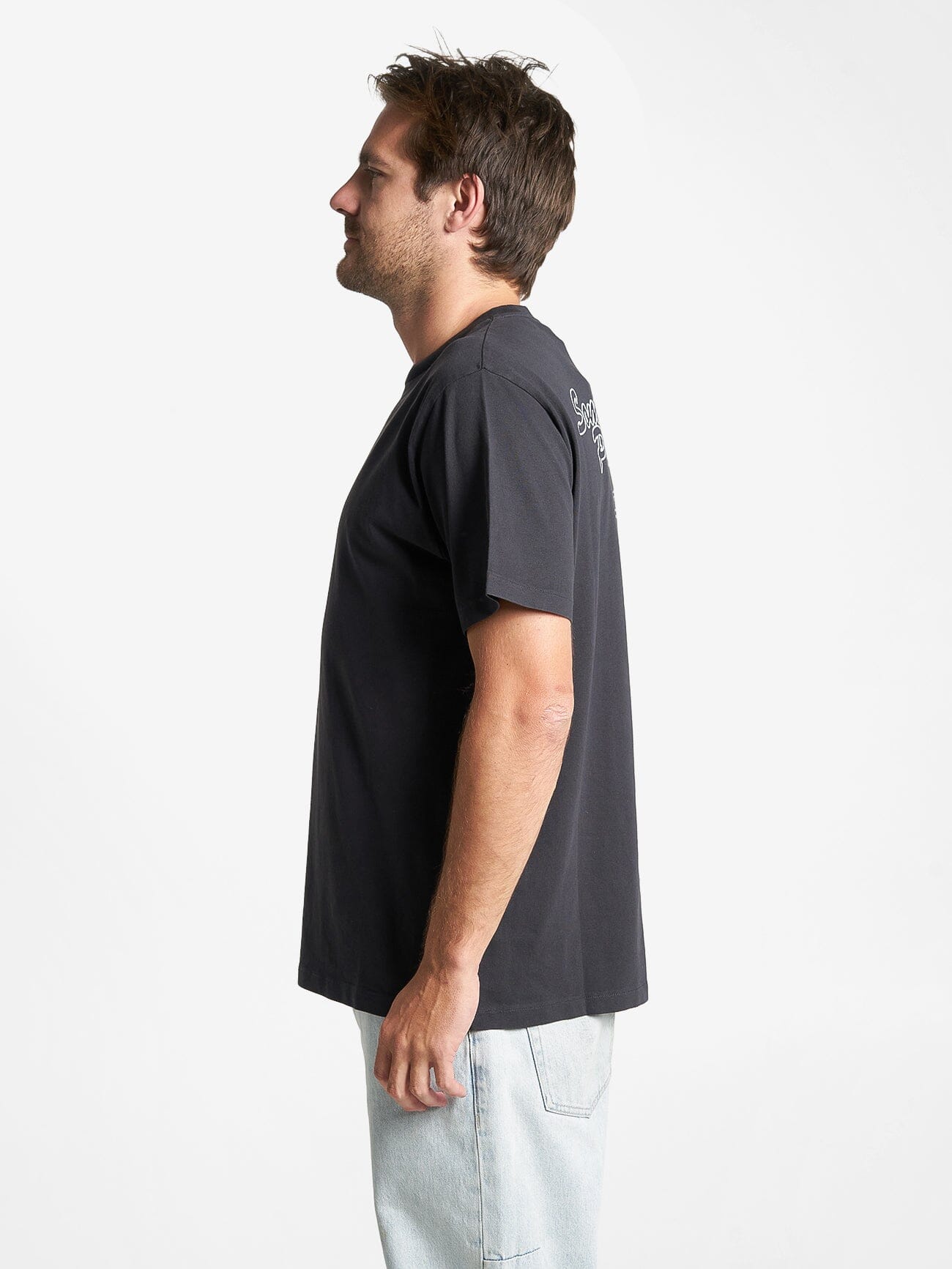 Destination Merch Fit Tee - Washed Black