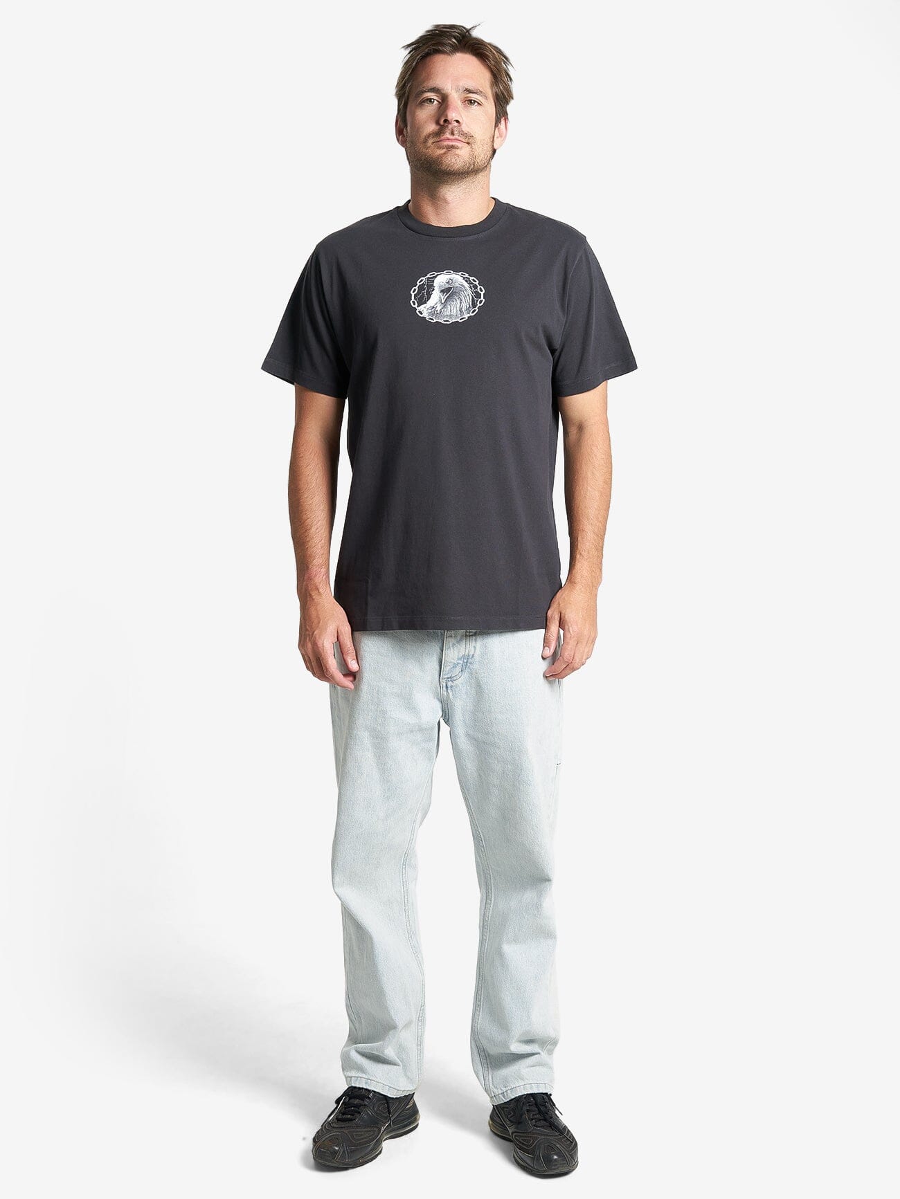 Destination Merch Fit Tee - Washed Black