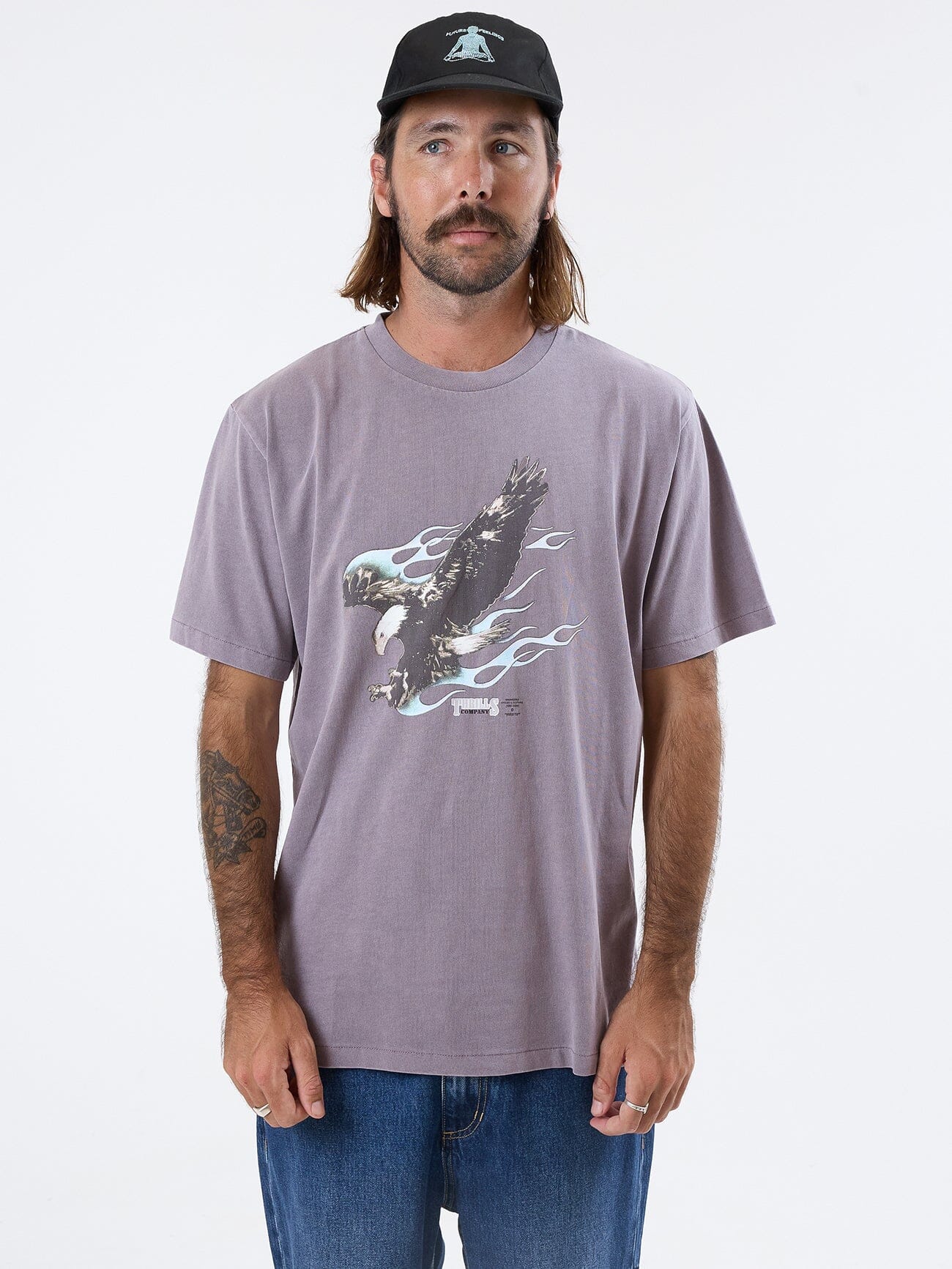 Common Target Merch Fit Tee - Mineral Grey