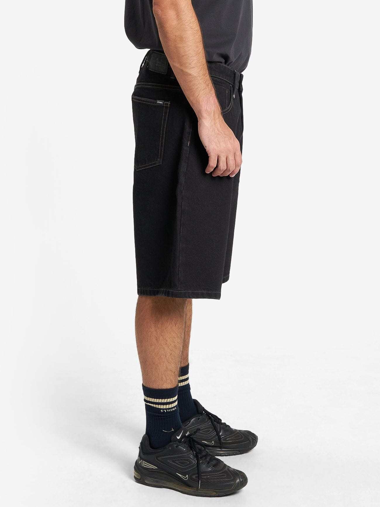 Big Slacker Denim Short - Black Rinse