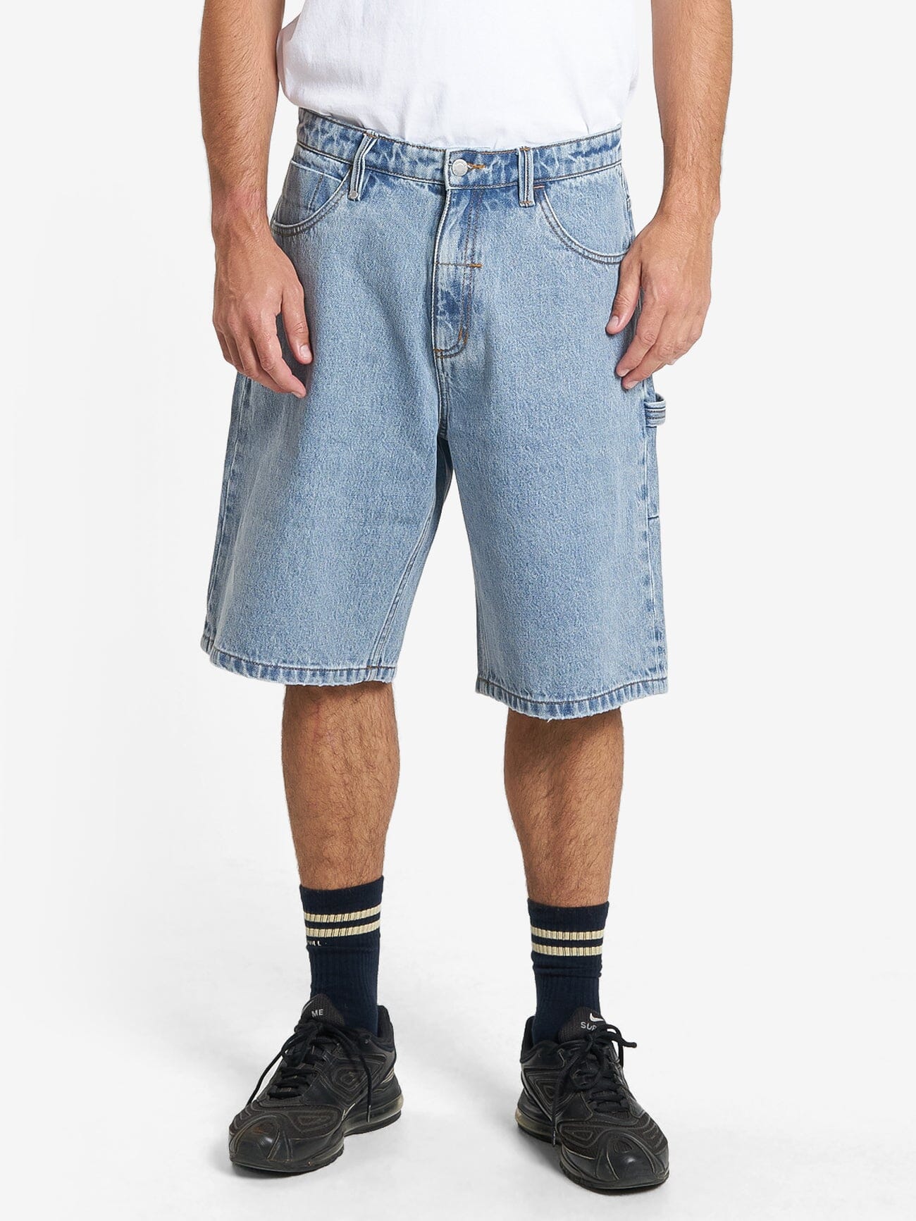 Big Slacker Denim Short - Garage Blue