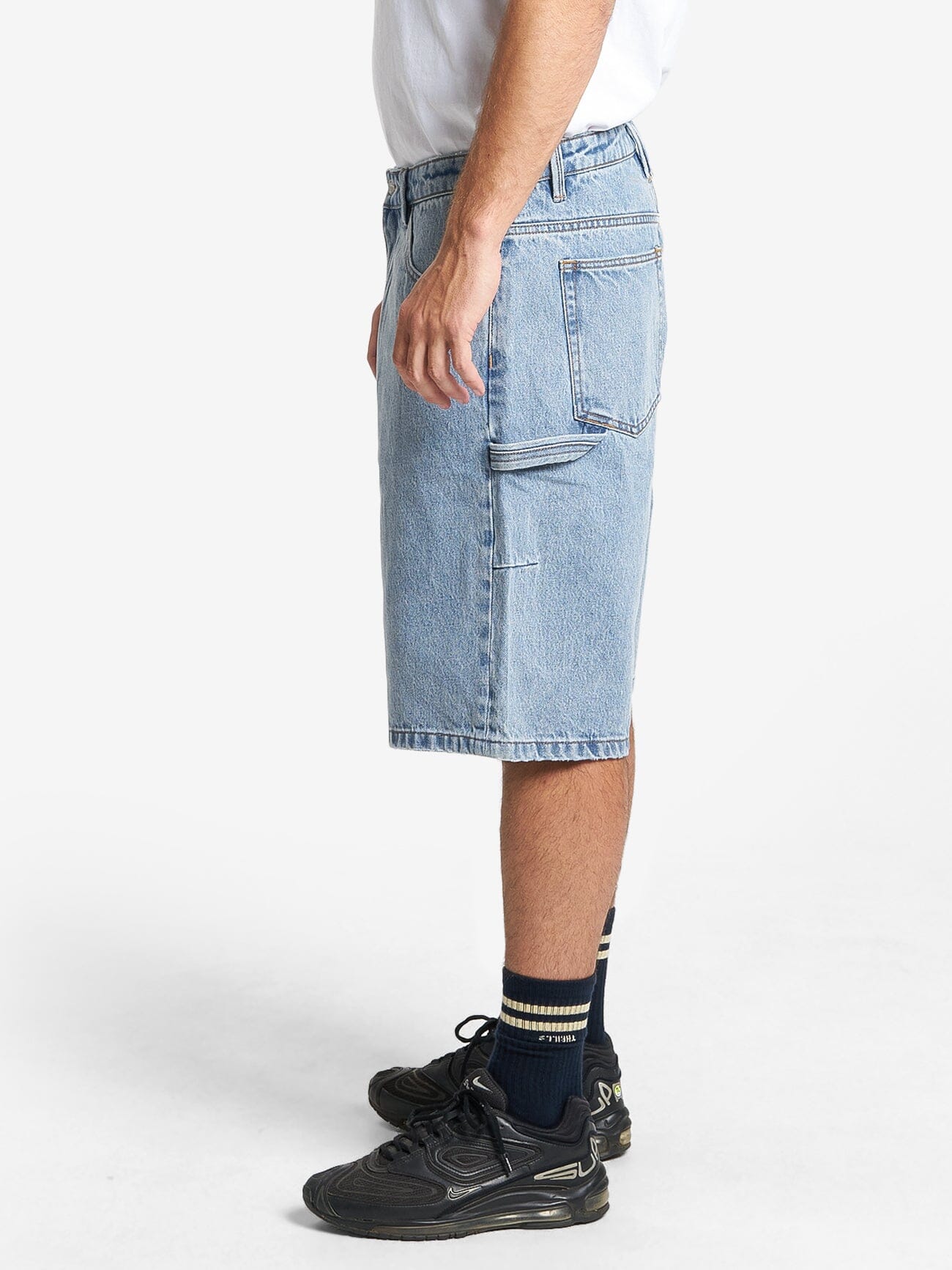 Big Slacker Denim Short - Garage Blue