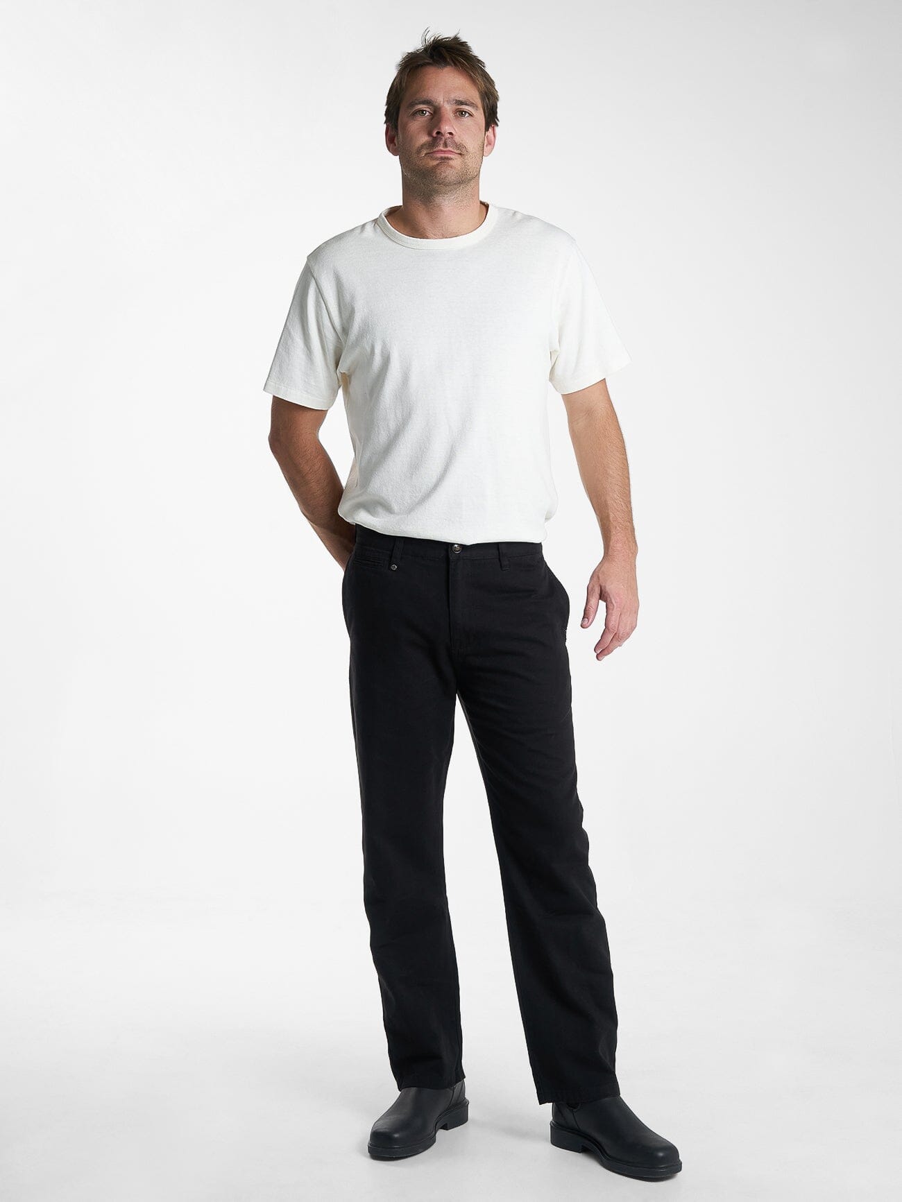 Minimal Thrills Work Chino - Black