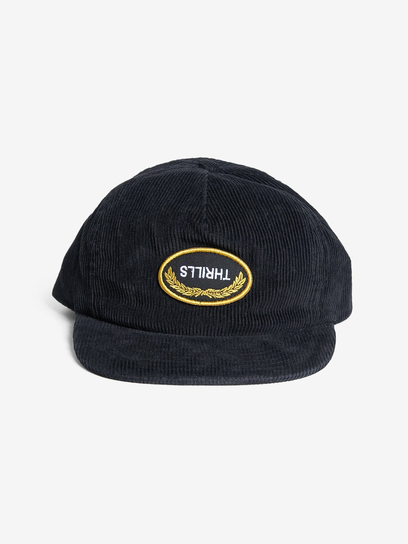 Thrills Victory 5 Panel Cap - Black