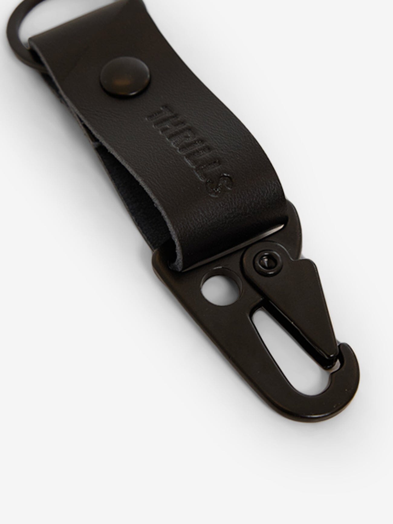 Minimal Thrills Clip Keyring - Black One Size