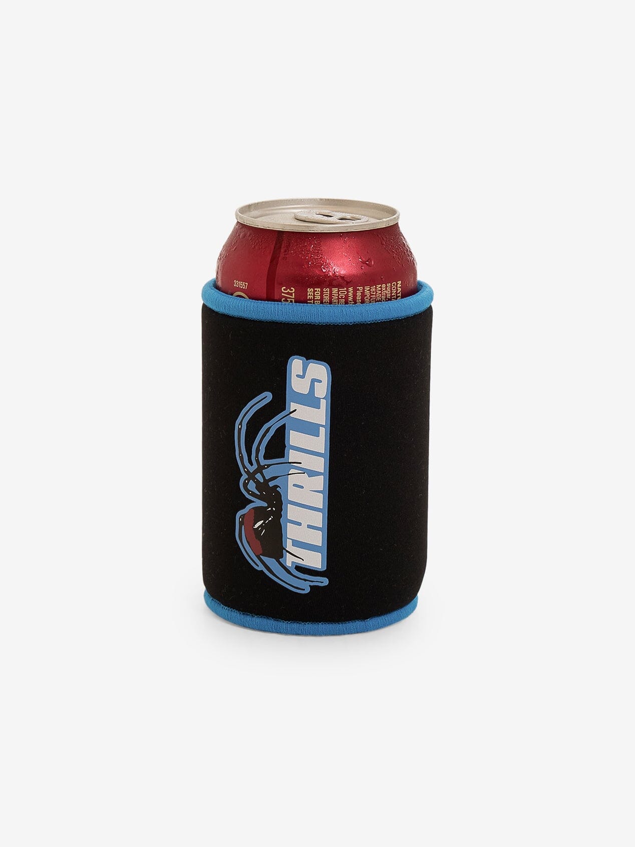 Trust In Us Stubby Holder - Washed Black One Size