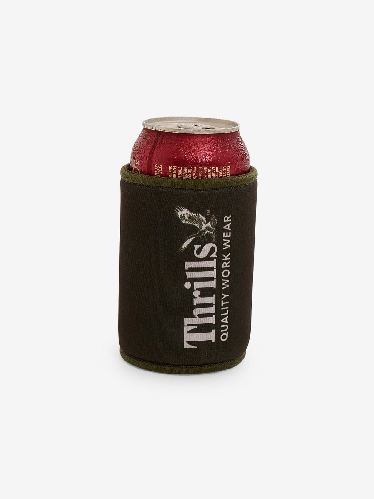 Thrills Workwear Stubby Holder - Army Green One Size