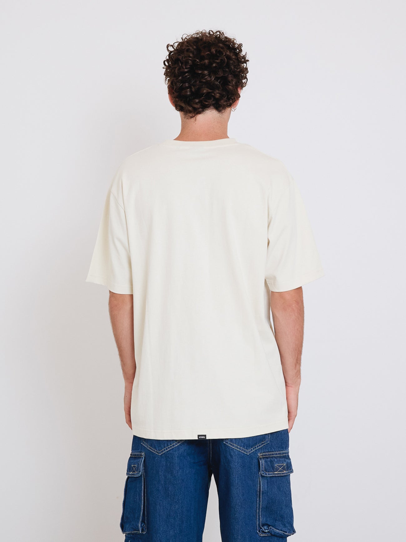 Thrills Military Oversize Fit Tee - Heritage White