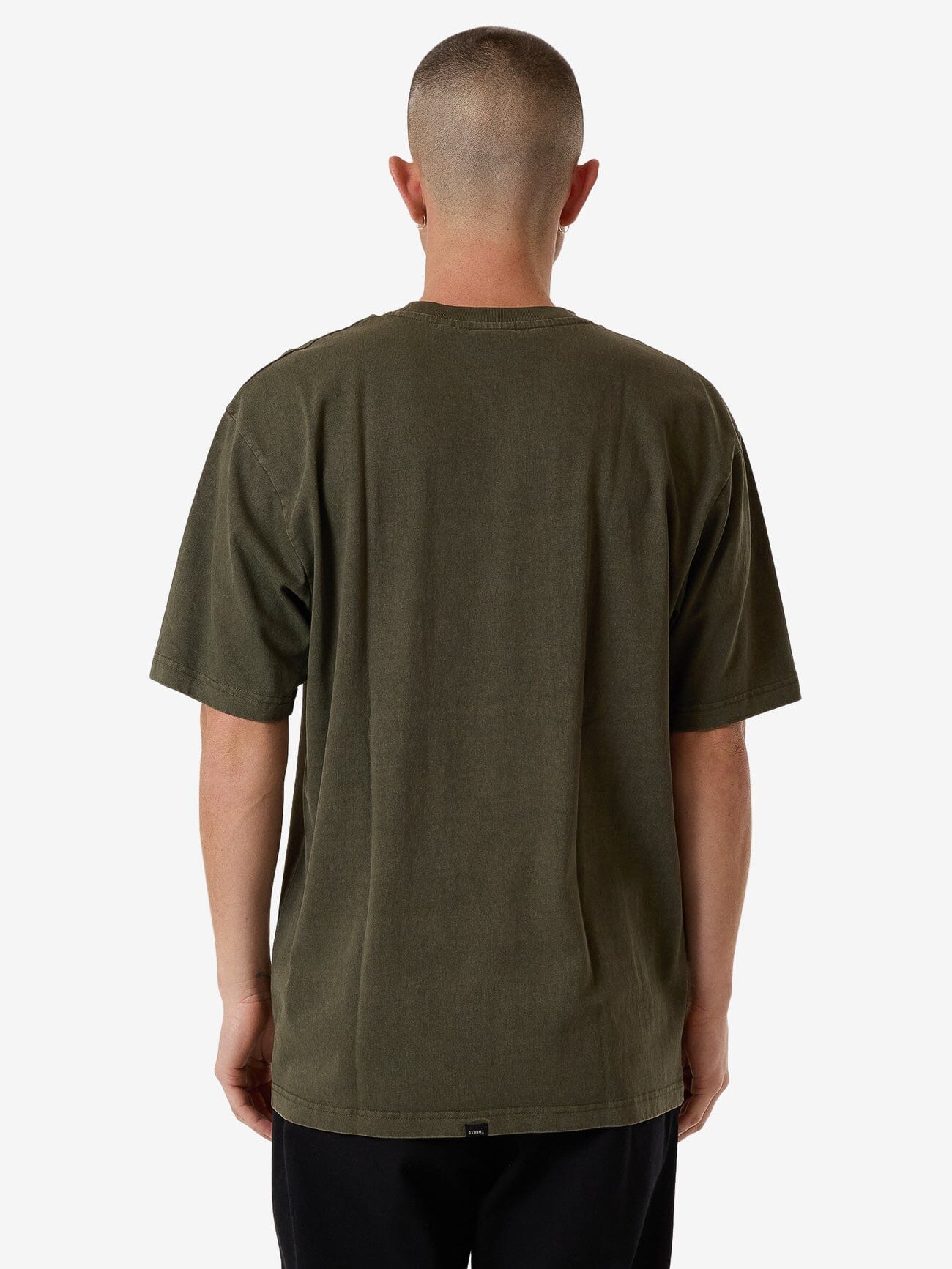 Thrills Military Oversize Fit Tee - Grape Leaf