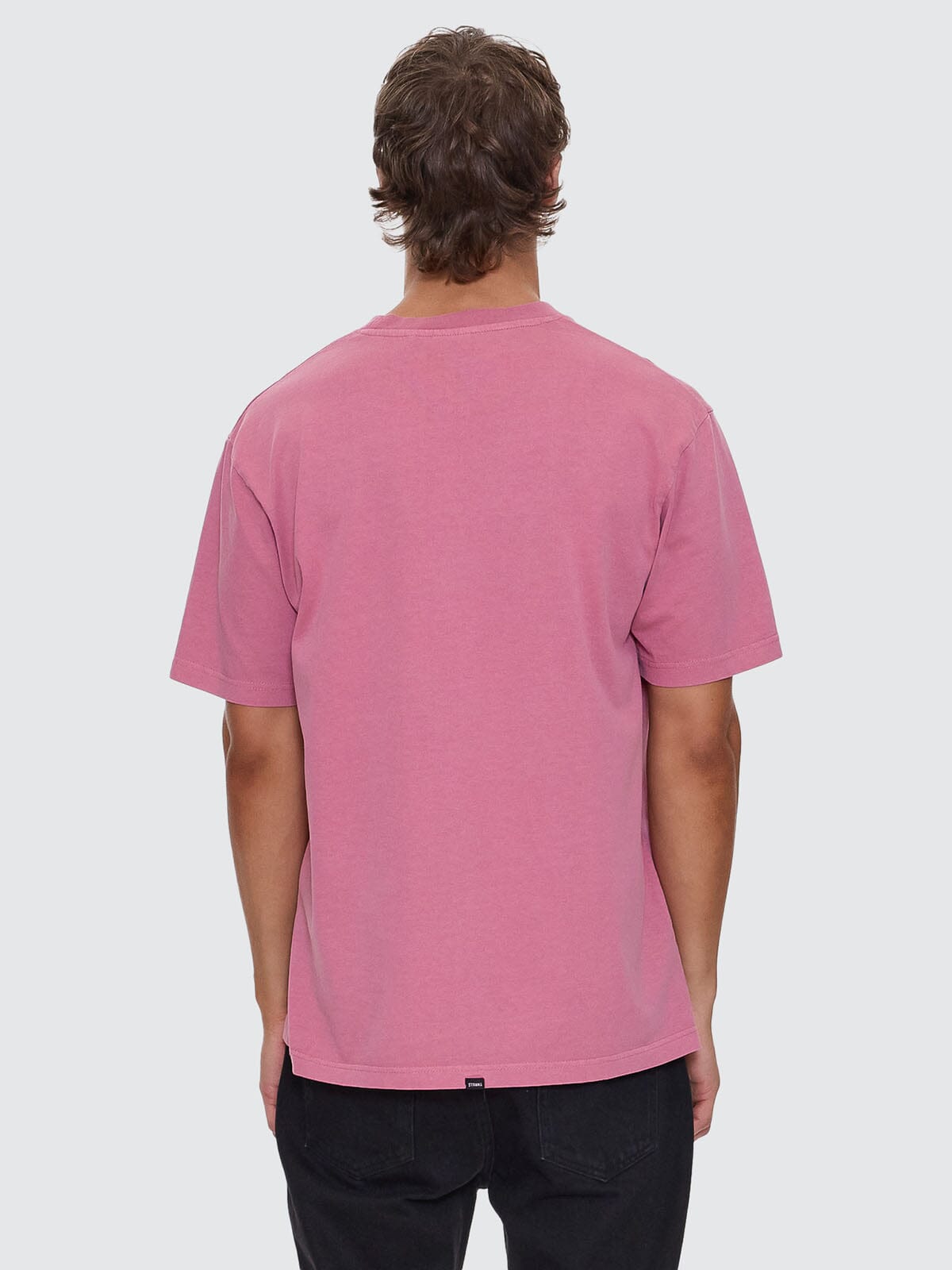 Thrills Military Oversize Fit Tee - Heather Rose