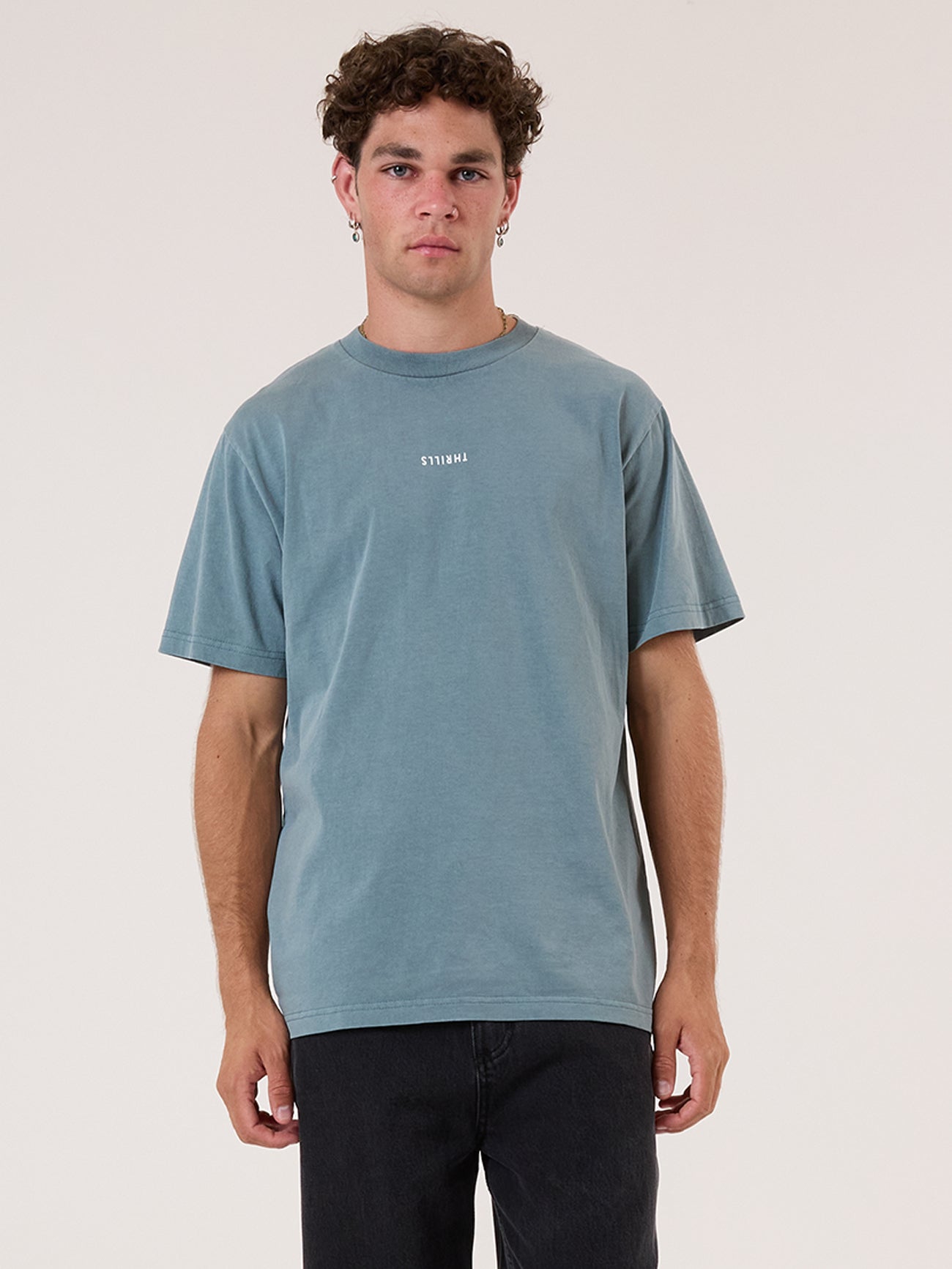 Minimal Thrills Merch Fit Tee - Stormy Sea