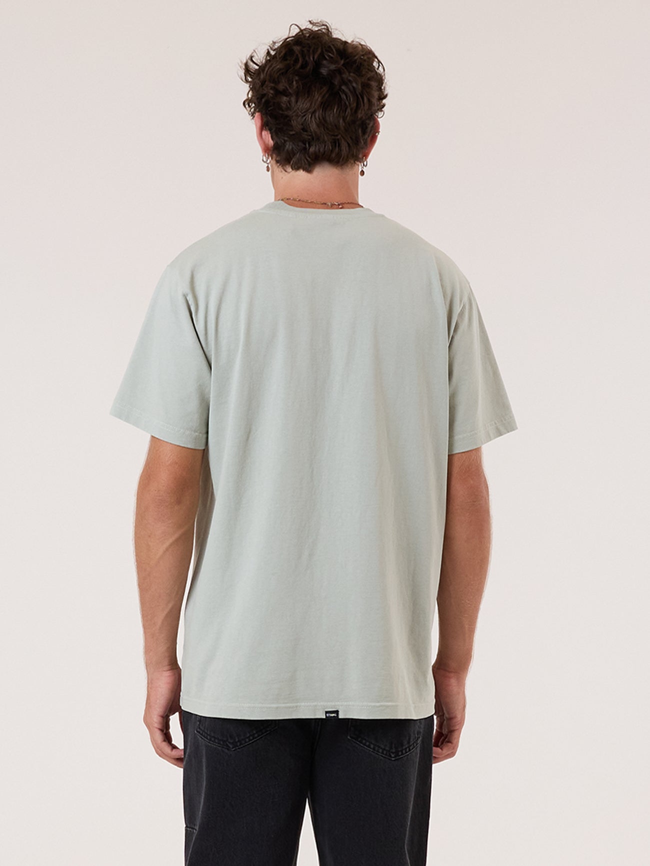 Minimal Thrills Merch Fit Tee - Sage Grey